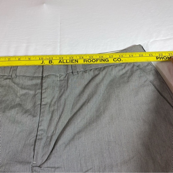 Polo Golf Ralph Lauren Shorts Flat Front Pin Stripe Pockets Men Shorts Size 42 - Picture 6 of 13